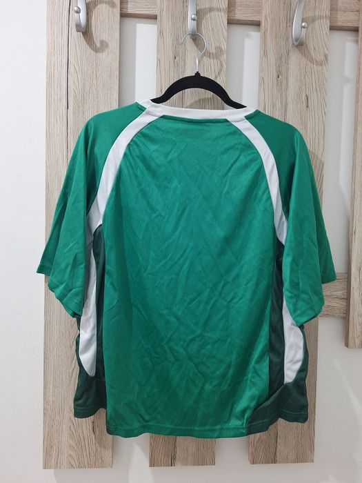 Tricou Vicinity Football Tee Vintage Striker Jersey Green y2k mărimea S