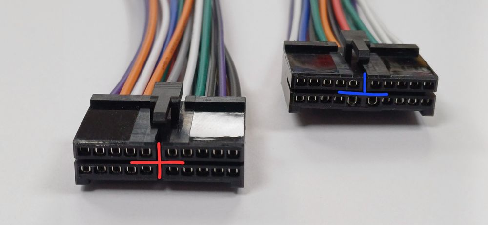 Mufa Conector Auto ISO China 20 Pini in T ISO Chinezesti 20 Pini in T