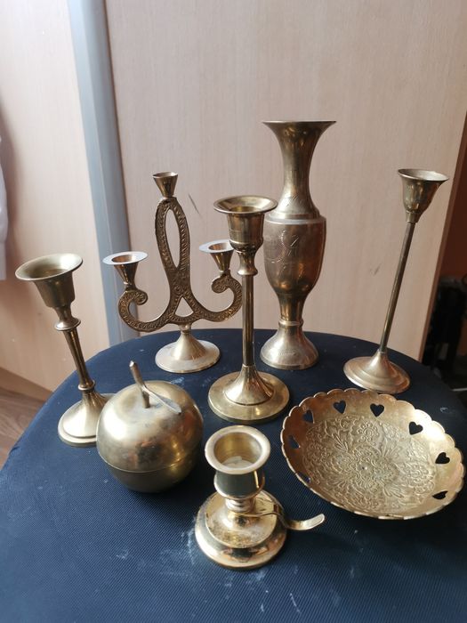 Месингови свещници  и др