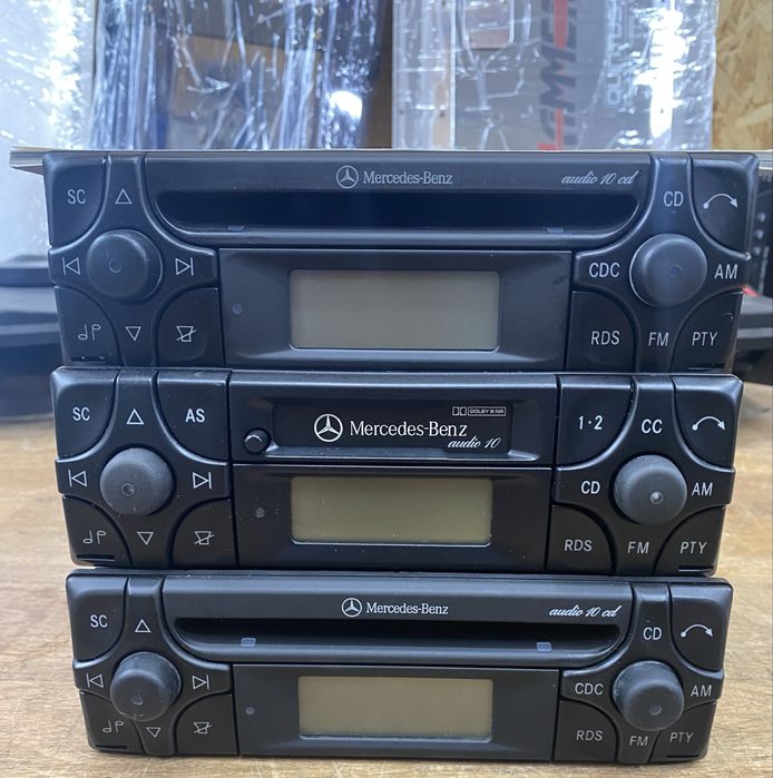 CD/caset player auto Mercedes Alpine-Becker