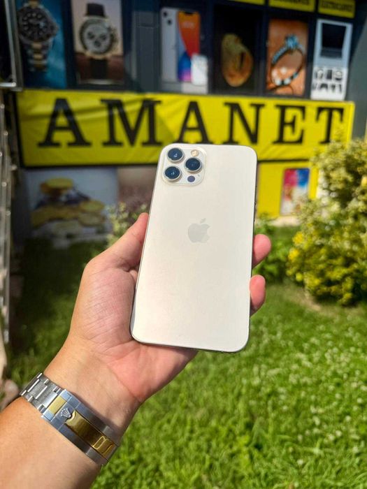 iPhone 12 Pro Max / 256GB / Gold - Impecabil