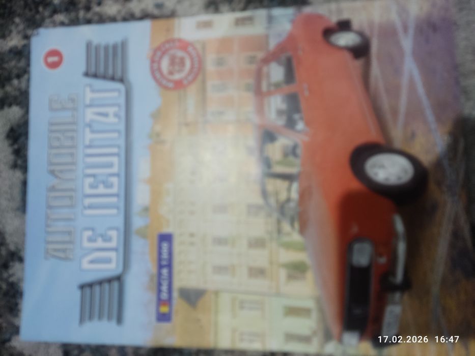 Dacia 1300 scară 1:24 din colecția "Automobile de neuitat"