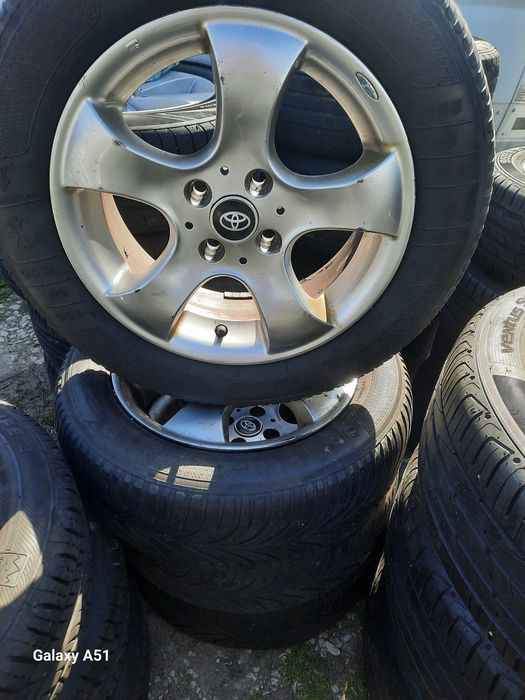 Ляти джанти с гуми за ТОЙОТА 4×100, 15цола