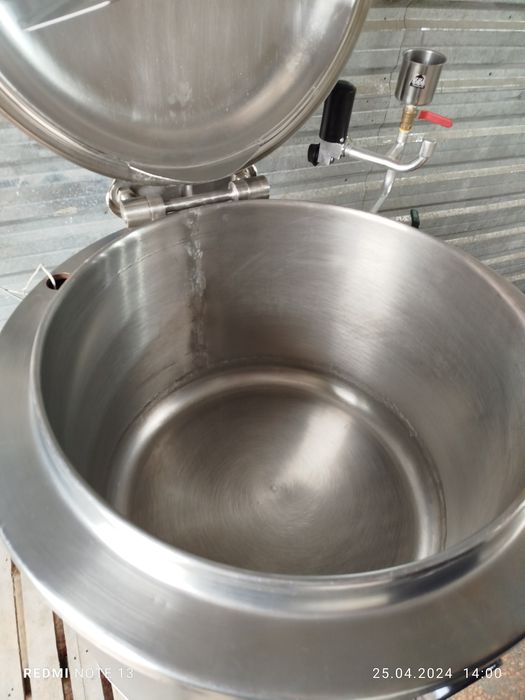 Пищеварочный паровой котел на 100 литров