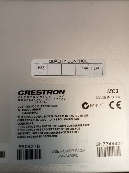 Procesor Crestron Mc3