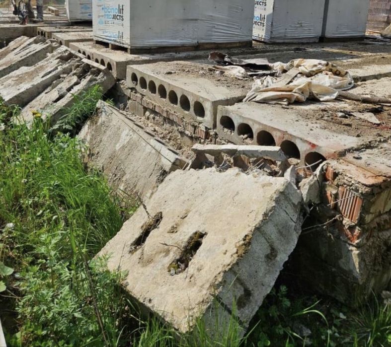 Алмазная резка битона