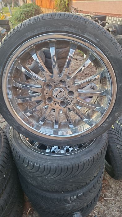 Set 4 jante cu anvelope 225/45/18