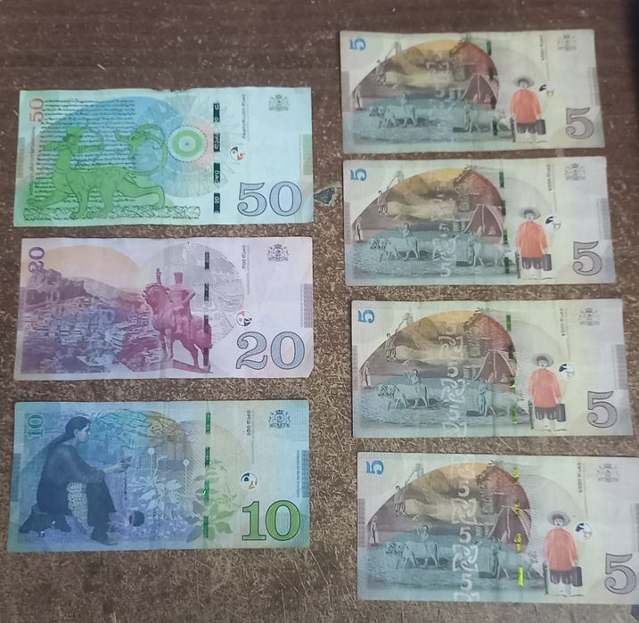 Грузинские лари 100 лари