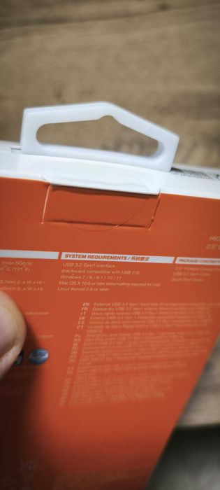 HDD extern Adata HV320 – 1TB – NOU, SIGILAT