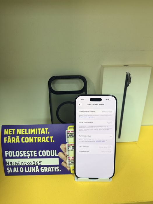 Iphone Air 256 gb 100% bateria 48 incarcari