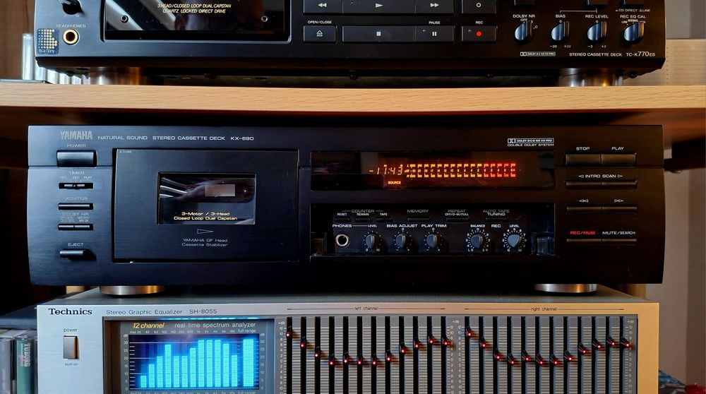 Yamaha KX-690 deck 3head