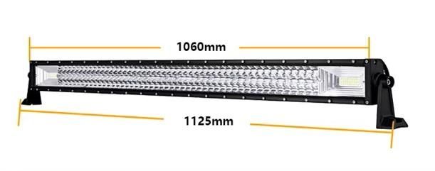 Лед Бар прав 105см. №3772-3 Мощен OFF ROAD LED BAR в 3 реда 198D-594W