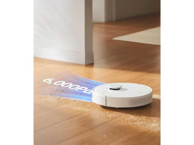 Робот Прахосмукачка с Моп Dreame D10 Plus Gen 2, 6000Pa