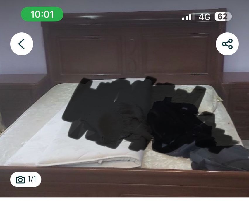 Кровать двух спальная