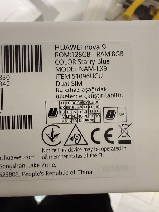 Huawei Nova 9 128 Gb