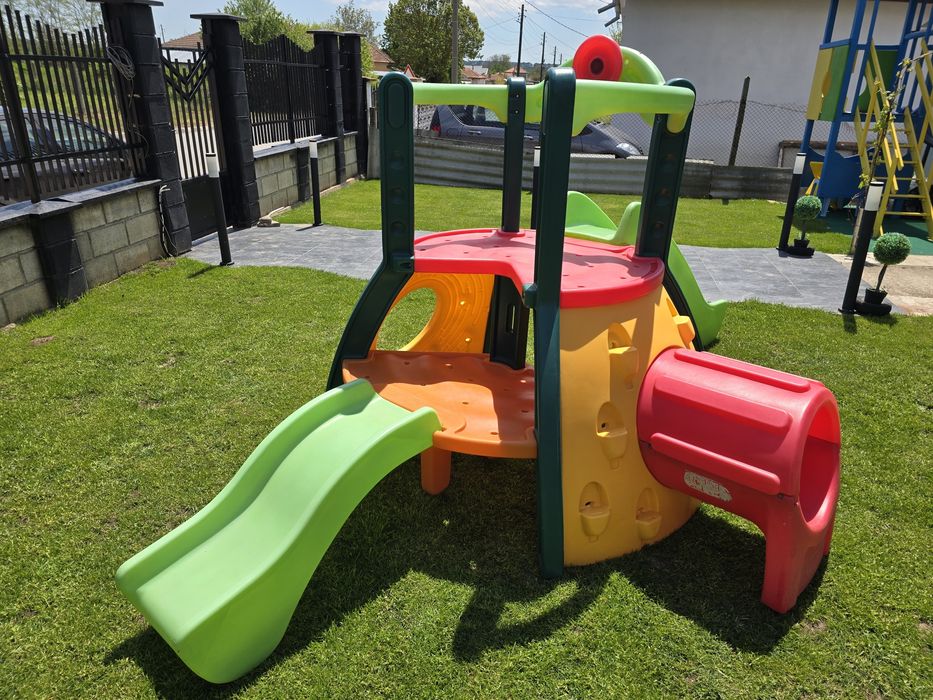 Детска пързалка с катерушка little tikes