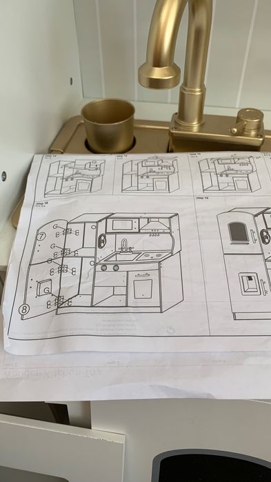 Детская кухня деревяная