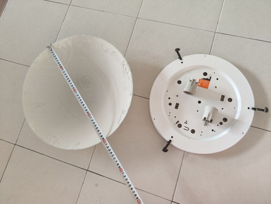 Плафон аплик лампа