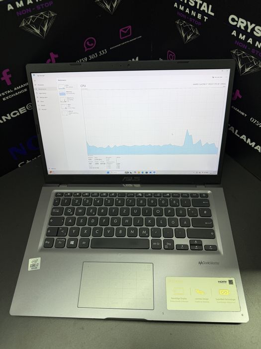 Laptop ASUS R465J 14 inch i7 1065G7 8GB RAM 512GB SSD