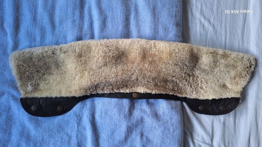 Кожено яке с отделяща се яка и подплата