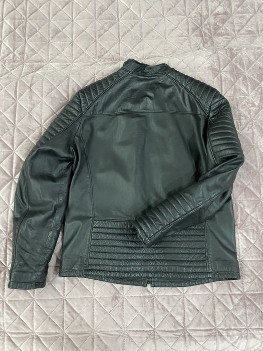 Мъжко кожено яке Естествена кожа кожено яке