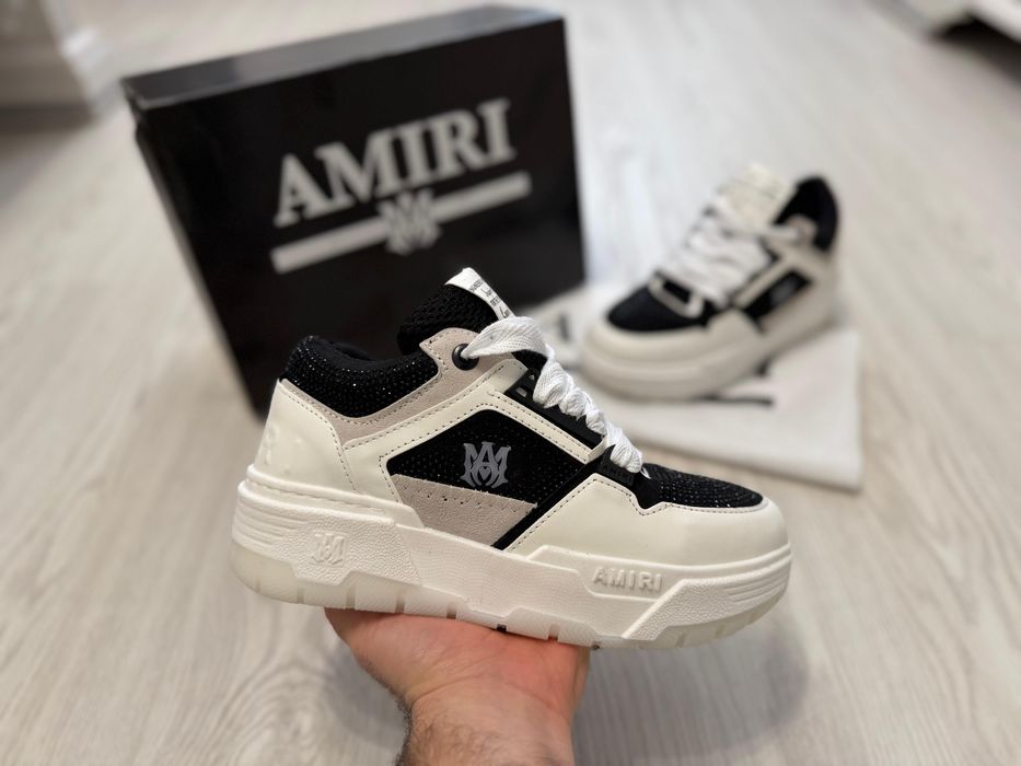 Adidasi AMIRI Laced | Amiri Negrii Cu Pietre | Adidasi Baieti Fete