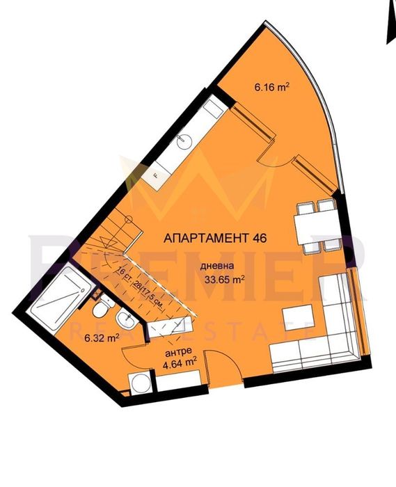 4-стаен в Добрич, област-с.Кранево площ 155 цена 123900
