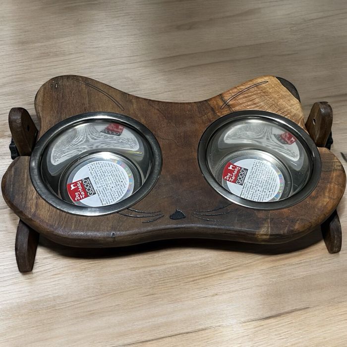 Уникални ръчно изработени поставки за купички с регулираша се височина