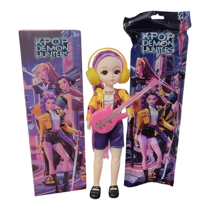 Editie limitata , papusa originala  RUMI 34 cmI k-pop demon Hunters câ