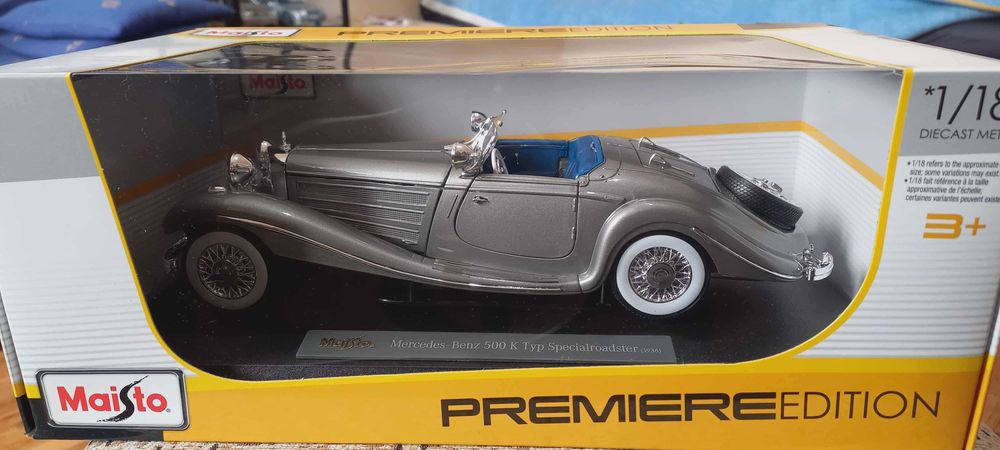 Mercedes 500k Maisto 1:18