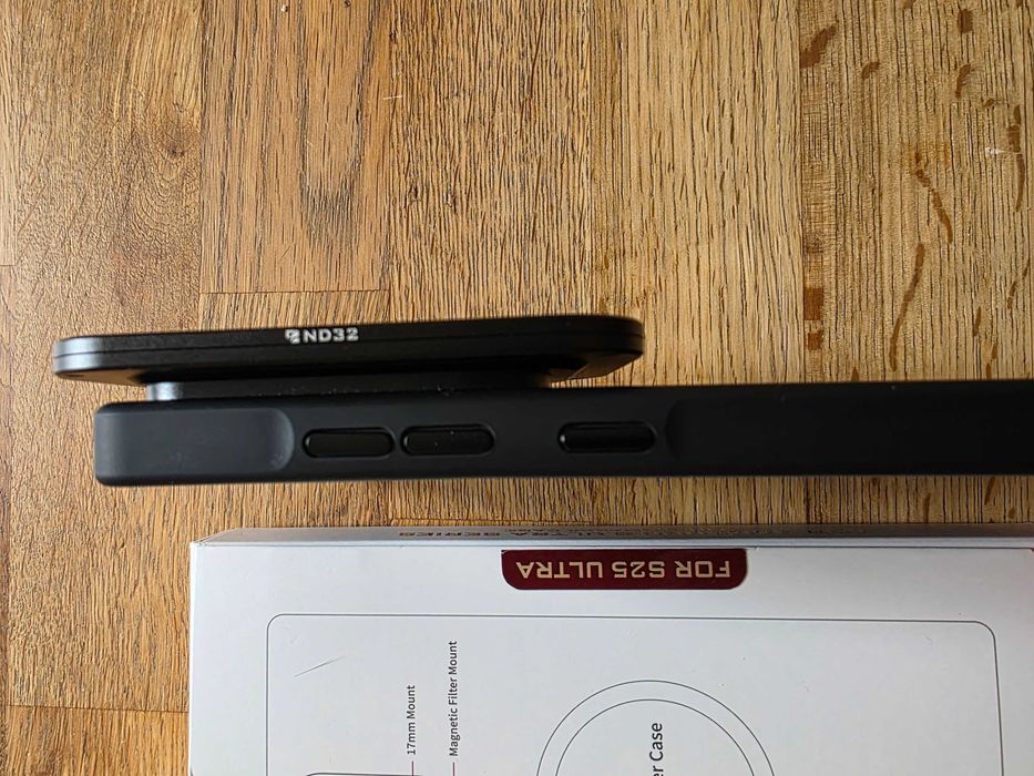 Samsung Galaxy 25 Ultra Pro Filmmaker калъф + 4 ND филтъра