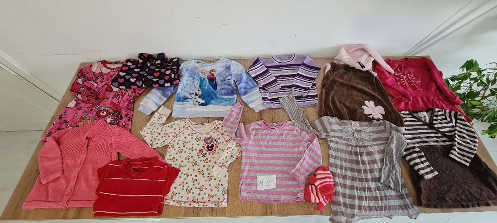 Лот момиче 3 години есен зима 22 части