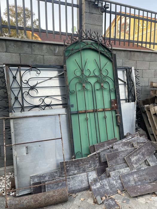 Ворота железные