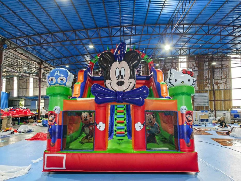 Închirieri, închiriez tobogan, topogan gonflabil pentru evenimente