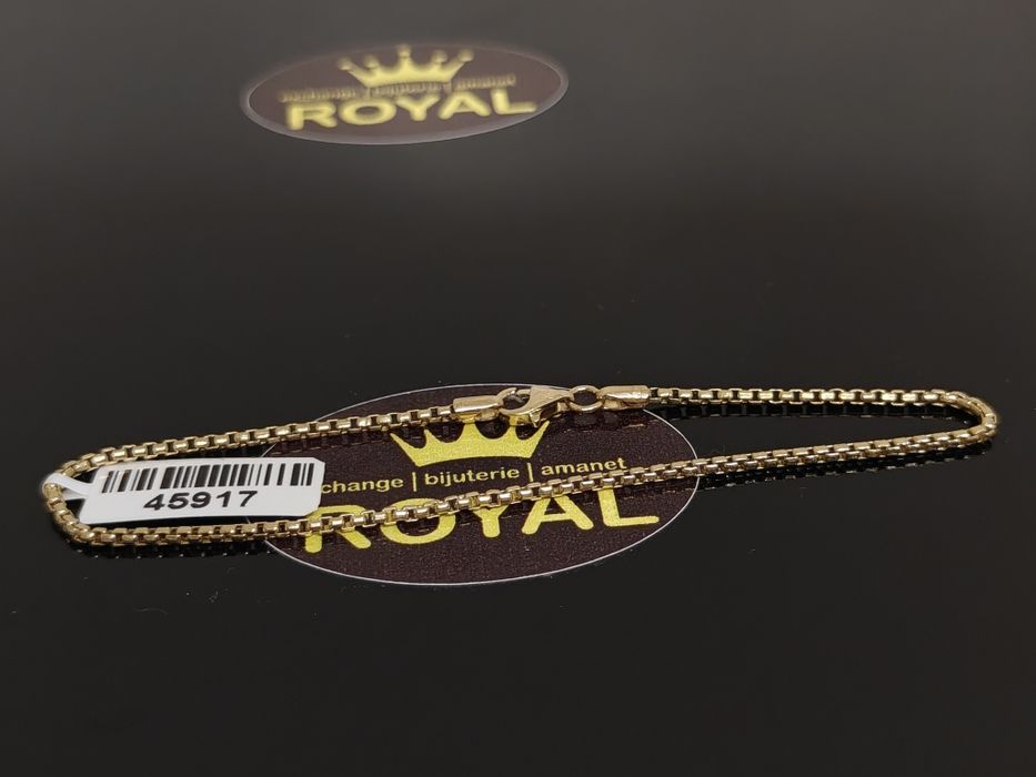 Bijuteria Royal: Brățară aur 14k/1.85 gr