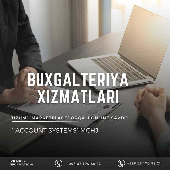ISHONCHLI Buxgalteriya xizmatlari
