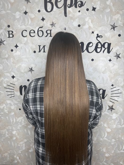 Капсульное наращивание волос