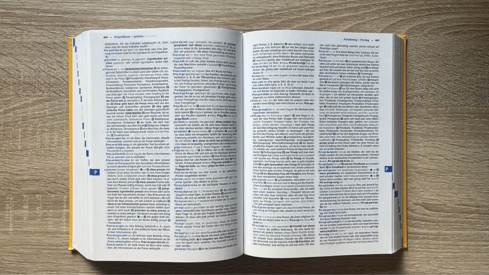 Dictionar germana: Langenscheidt Großwörterbuch