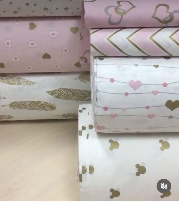 Ранфорс с глиттером(Турция)