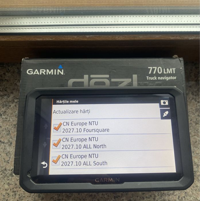 Gps Garmin 770 dezl Tir- Camion -Autoturism Harti full Europa