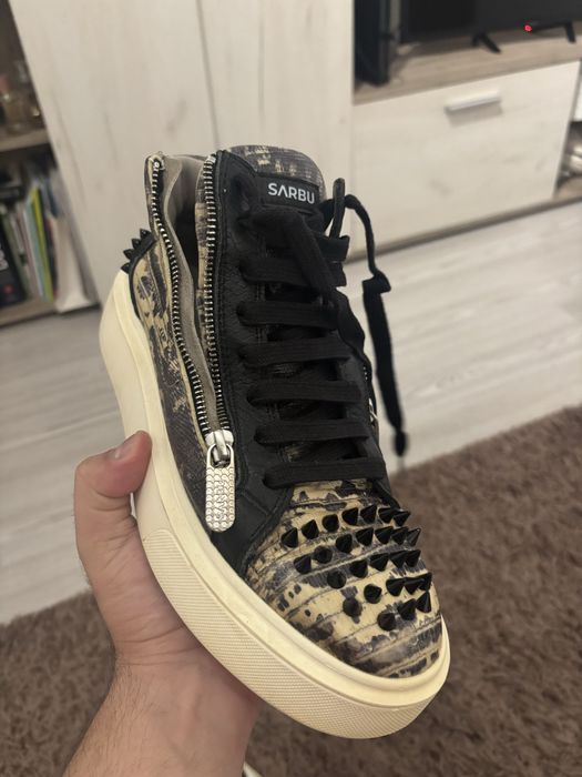 Vând Sneakers Hi Top Sârbu Atelier Piele Negociabil