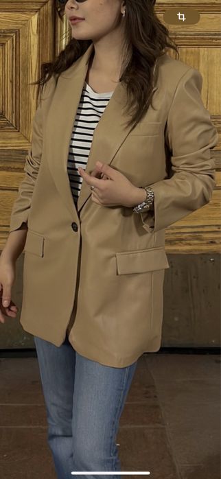 Пиджак экокожа Dilvin турция