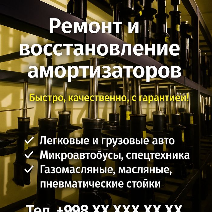 Hyundai elantra Amortizator usilinniy restavratsiya 6 oy garantiya