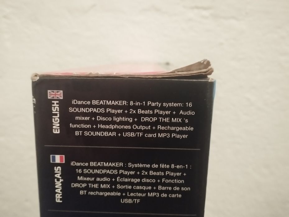 Детски Dj бийтмейкър с тонколона i dance starpads beatmaker