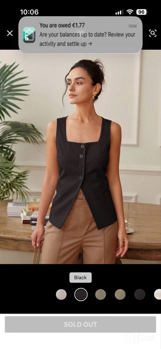 Жилетка блуза от SHEIN