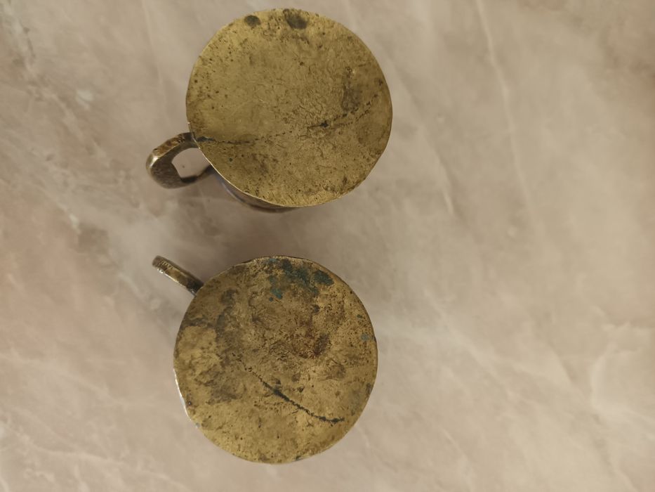 Бронзови чашки за колекция отлична изработка