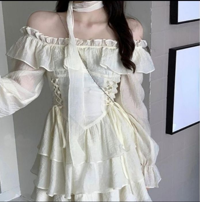 Платье в корейском стиле