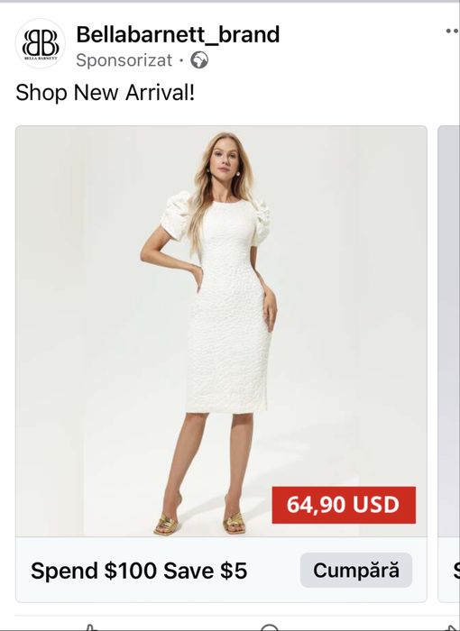 Rochie eleganta noua