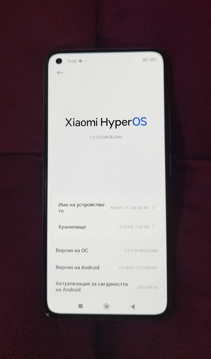 Xiaomi 11 Lite 5G 128 GB RAM 8+4