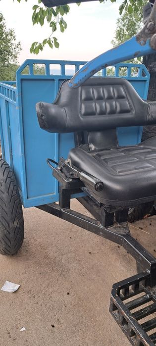 Motocultor lombardini 12cp diesel cu remorca-stare foarte bună